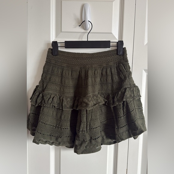 aerie Dresses & Skirts - Aerie Crochet Skirt